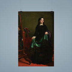 Kate Nickleby at Madame Mantalini's by William Powell Frith, 1856 poster 9