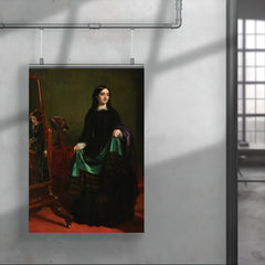 Kate Nickleby at Madame Mantalini's, painting by William Powell Frith, 1856 poster 4