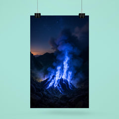 Kawah Ijen Blue Fire Indonesia poster 6