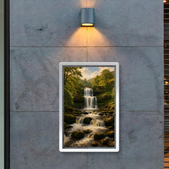 Keld Waterfalls Swaledale England poster 2