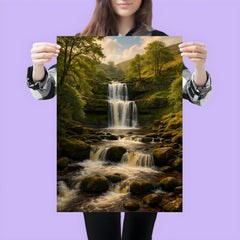 Keld Waterfalls Swaledale England poster 3