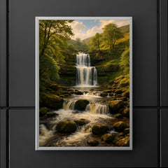 Keld Waterfalls Swaledale England poster 5