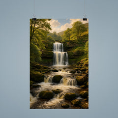 Keld Waterfalls Swaledale England poster 9