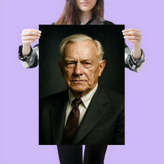 Kelly Johnson portrait poster 3
