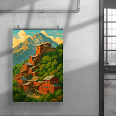 Kennecott Mine Alaska USA poster 4
