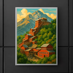 Kennecott Mine Alaska USA poster 5