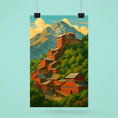 Kennecott Mine Alaska USA poster 6