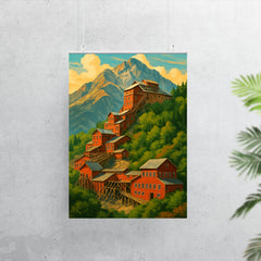 Kennecott Mine Alaska USA poster 7