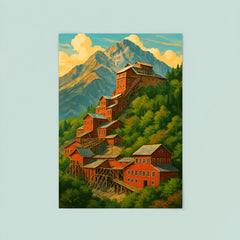 Kennecott Mine Alaska USA poster 8