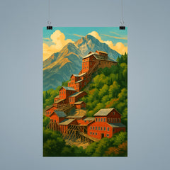 Kennecott Mine Alaska USA poster 9