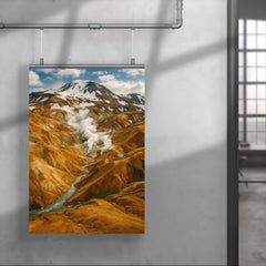 Kerlingarfjoll Geothermal Mountains Iceland poster 4