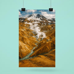 Kerlingarfjoll Geothermal Mountains Iceland poster 6