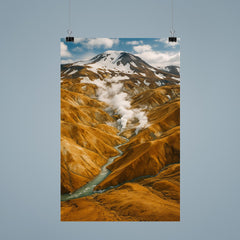 Kerlingarfjoll Geothermal Mountains Iceland poster 9