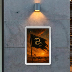 Khalid ibn al Walid desert battle standard poster 2