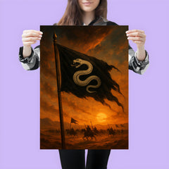 Khalid ibn al Walid desert battle standard poster 3