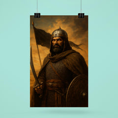 Khalid ibn al Walid desert standard portrait poster 6