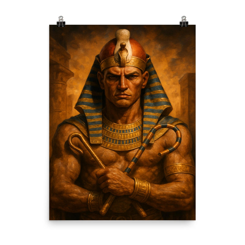 Khasekhemwy poster on a plain backdrop in size 8