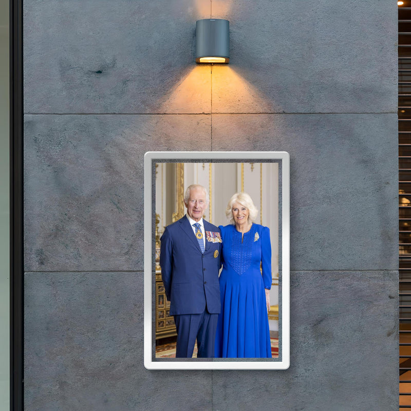 King Charles III and Queen Camilla official Australian portrait poster 2