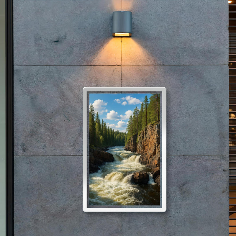 Kiutakongas Rapids Oulanka Finland poster 2