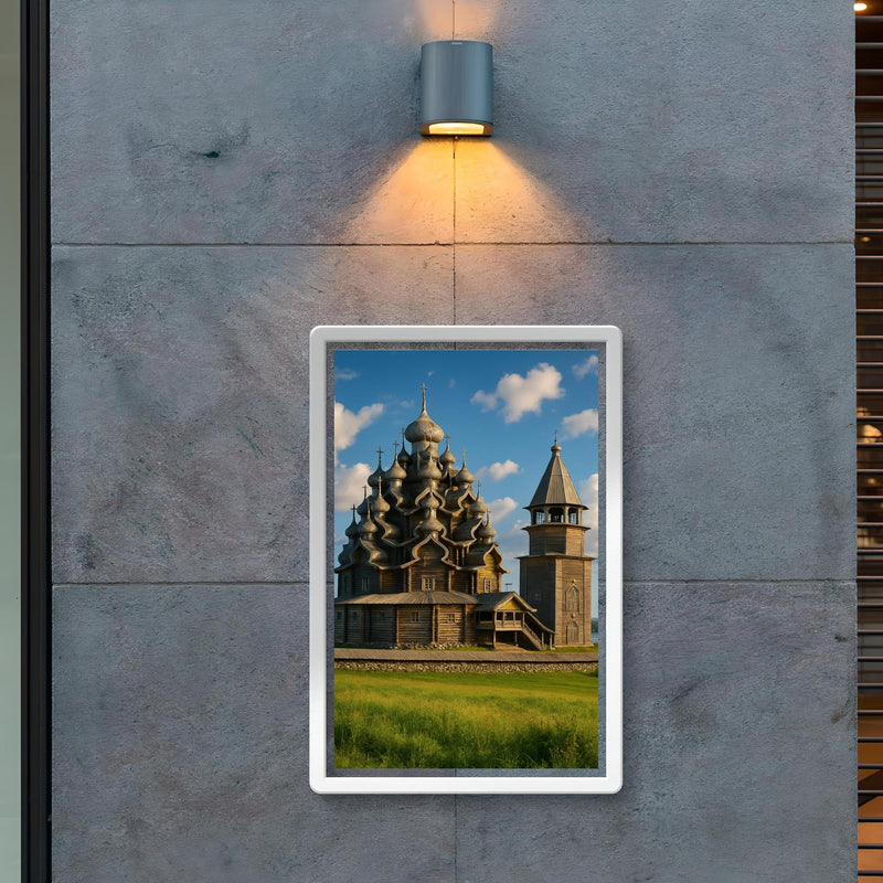 Kizhi Pogost Wooden Churches Russia poster 2