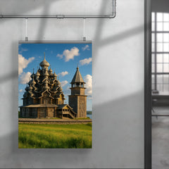 Kizhi Pogost Wooden Churches Russia poster 4