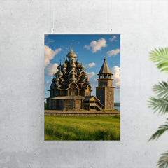 Kizhi Pogost Wooden Churches Russia poster 7