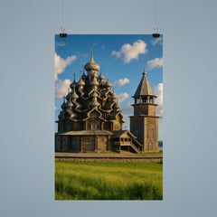 Kizhi Pogost Wooden Churches Russia poster 9
