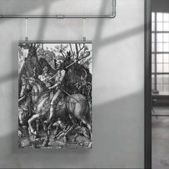 Knight, Death and the Devil by Albrecht Durer, 1513 poster 4