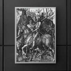 Knight, Death and the Devil by Albrecht Durer, 1513 poster 5