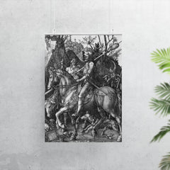 Knight, Death and the Devil by Albrecht Durer, 1513 poster 7