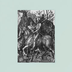 Knight, Death and the Devil by Albrecht Durer, 1513 poster 8