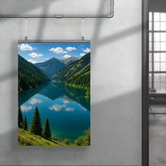 Kolsai Lakes National Park Kazakhstan poster 4