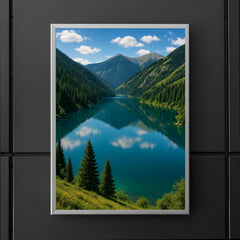 Kolsai Lakes National Park Kazakhstan poster 5