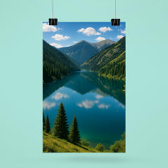 Kolsai Lakes National Park Kazakhstan poster 6