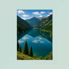 Kolsai Lakes National Park Kazakhstan poster 8