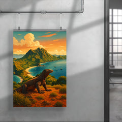 Komodo Island Indonesia poster 4