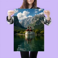 Konigssee and St Bartholoma Germany poster 3
