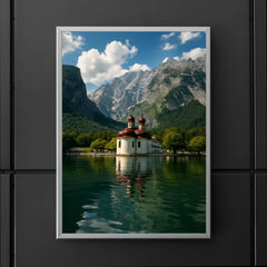 Konigssee and St Bartholoma Germany poster 5