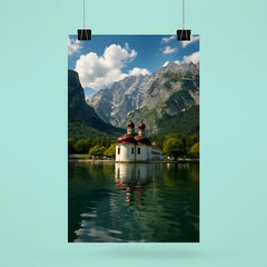 Konigssee and St Bartholoma Germany poster 6