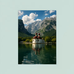 Konigssee and St Bartholoma Germany poster 8