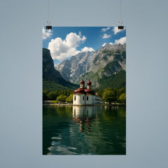 Konigssee and St Bartholoma Germany poster 9