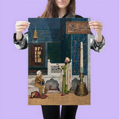 Koranic Instruction by Osman Hamdy Bey, 1890 poster 3