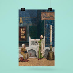 Koranic Instruction by Osman Hamdy Bey, 1890 poster 6