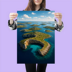 Kornati Archipelago Croatia poster 3
