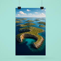 Kornati Archipelago Croatia poster 6