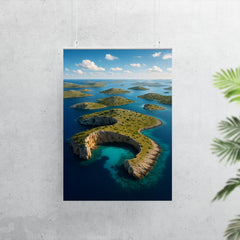 Kornati Archipelago Croatia poster 7