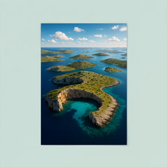 Kornati Archipelago Croatia poster 8