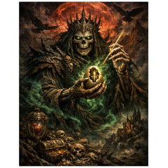 Koschei the Deathless with hidden needle jigsaw puzzle