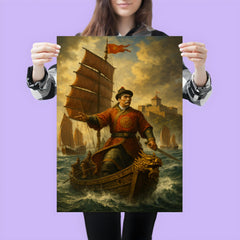 Koxinga at sea before Fort Zeelandia poster 3