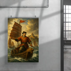 Koxinga at sea before Fort Zeelandia poster 4